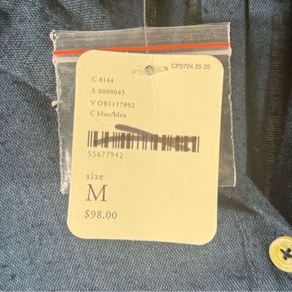 Free People Blue Maxi Dress Medium NWT - Picture 4 of 4